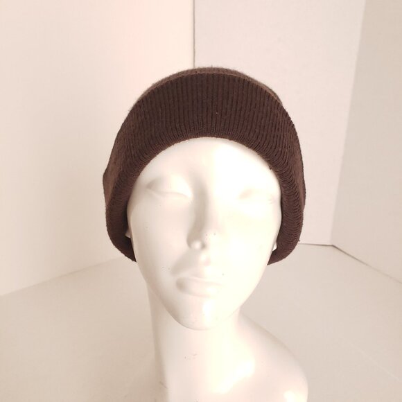 Accessories - Unisex Adults Chocolate Brown Color Cute Hat Beanie